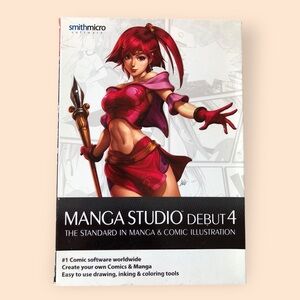 Manga Studio Debut 4 Smithmicro Software Manga & Comic Illustration NEW Sealed